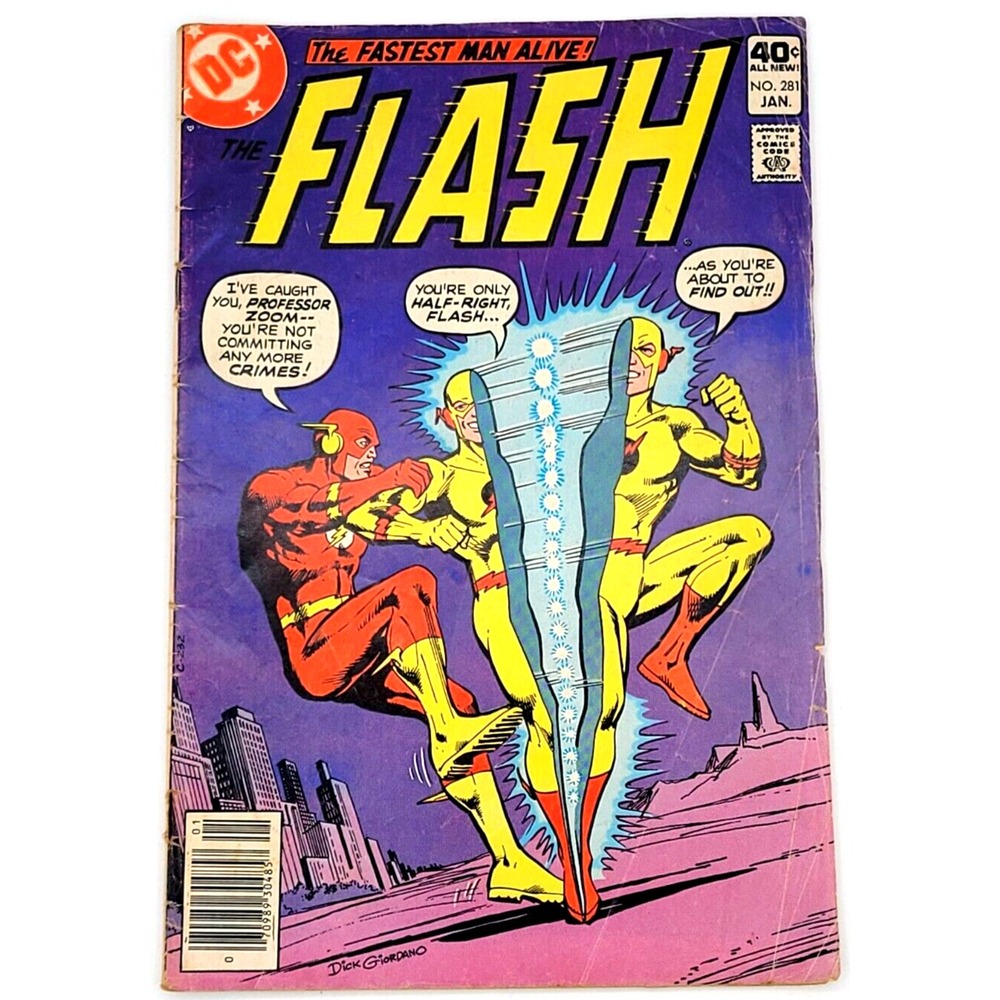 FLASH #281 (1980) / VG- / PROFESSOR ZOOM REVERSE FLASH DC COMICS‎